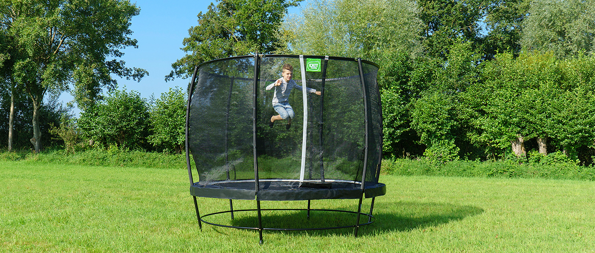 What are the differences between the EXIT Allure and Lotus trampolines?