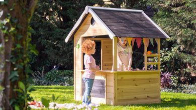 Fun roleplay ideas for the Hika wooden Playhouse