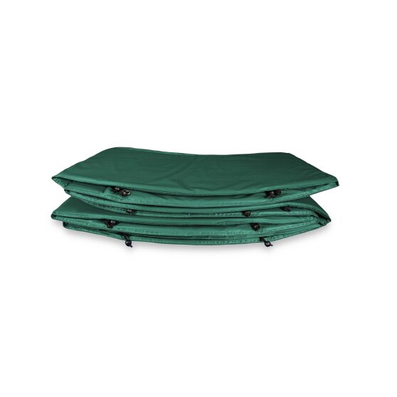 EXIT padding InTerra ground level trampoline ø427cm - green