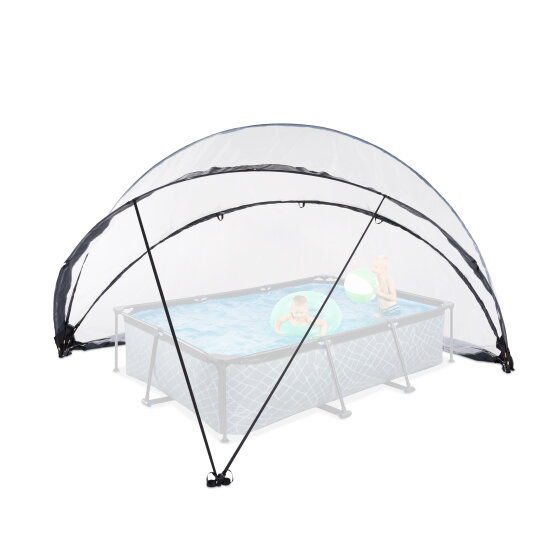 EXIT pool dome on ground ECO ø460cm