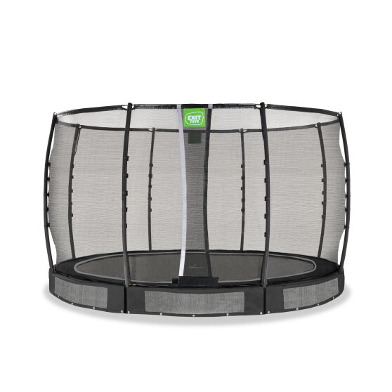 EXIT Allure Premium ground trampoline ø366cm - black