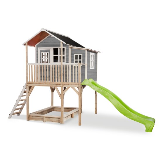 EXIT Loft 750 wooden playhouse - grey