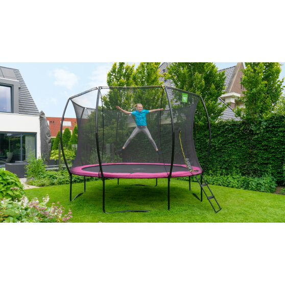 Trampolino elastico EXIT Silhouette ø366cm - rosa