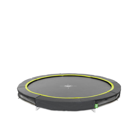Trampolino elastico interrato sportivo EXIT Silhouette ø305cm - nero