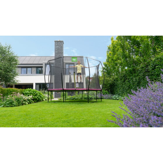 Trampolino elastico EXIT Silhouette ø366cm - rosa