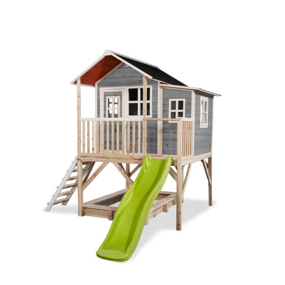 EXIT Loft 550 wooden playhouse - grey