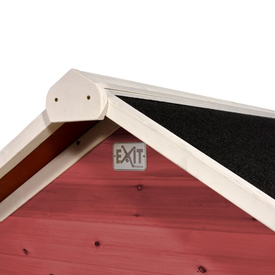 EXIT Loft 300 wooden playhouse - red