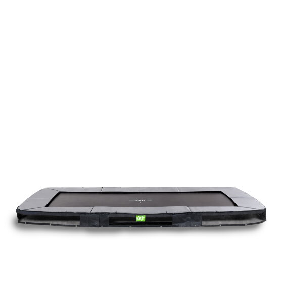 Trampolino elastico interrato sportivo EXIT Elegant Premium 244x427cm - nero