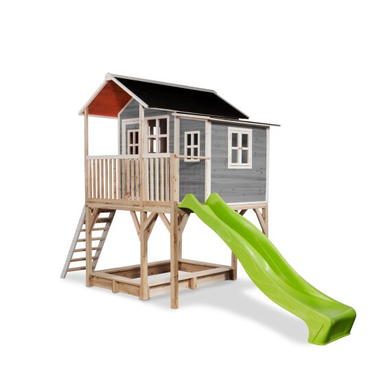 EXIT Loft 750 wooden playhouse - grey