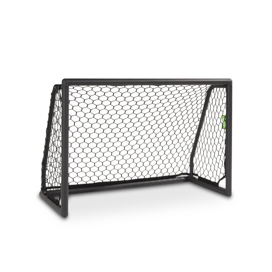 EXIT Scala aluminium football goal 120x80cm - black