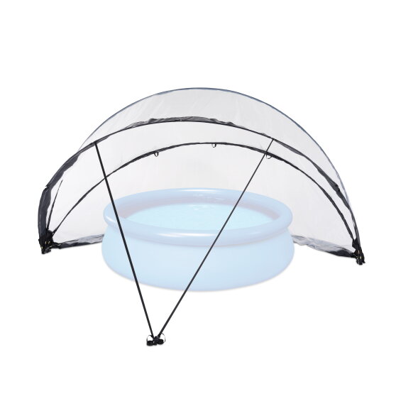 EXIT pool dome on ground ECO ø460cm