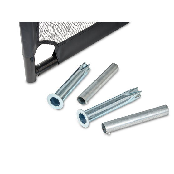 Porta da calcio in acciaio EXIT Coppa 220x170cm - nera