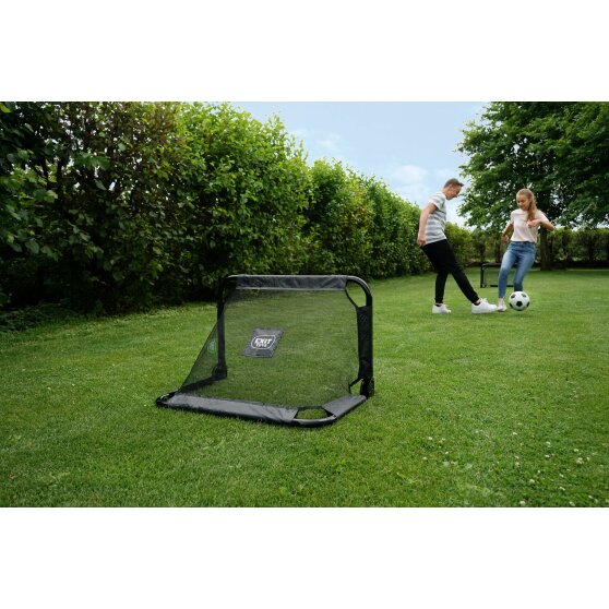 EXIT Pico steel football goal 90x60cm (set of 2) - black