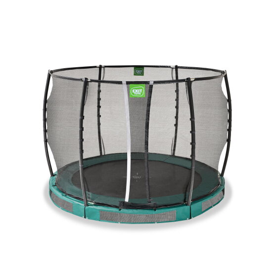 EXIT Allure Premium ground trampoline ø305cm - green