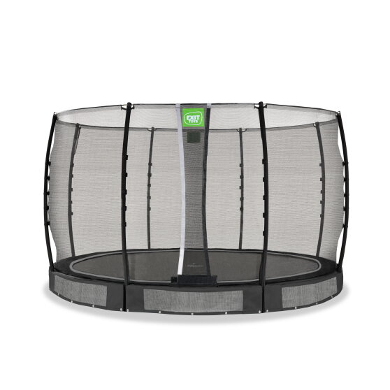 EXIT Allure Classic ground trampoline ø366cm - black