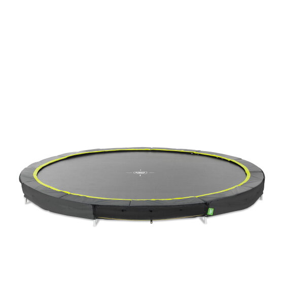 Trampolino elastico interrato sportivo EXIT Silhouette ø427cm - nero