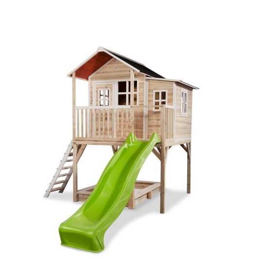 EXIT Loft 750 wooden playhouse - natural