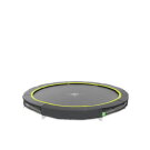 Trampolino elastico interrato sportivo EXIT Silhouette ø244cm - nero
