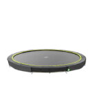 Trampolino elastico interrato sportivo EXIT Silhouette ø366cm - nero