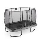 EXIT Elegant Premium trampoline 244x427cm with Deluxe safetynet - grey