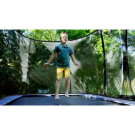 EXIT Elegant Premium trampoline 244x427cm with Deluxe safetynet - grey