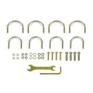 EXIT Screw Set pool dome ø244cm / ø300cm / ø360cm