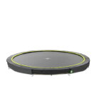 Trampolino elastico interrato sportivo EXIT Silhouette ø427cm - nero