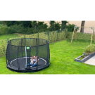 EXIT Allure Premium ground trampoline ø427cm - green