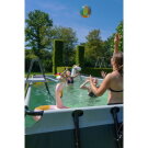 EXIT Black Leather pool 540x250x122cm with filter pump - black