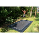 EXIT Dynamic ground level sports trampoline 305x519cm - black