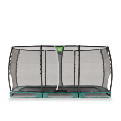 EXIT Allure Premium ground trampoline 244x427cm - green