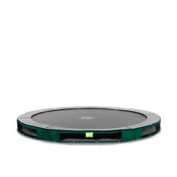 EXIT Elegant Premium ground sports trampoline ø305cm - green