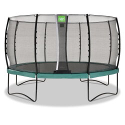 EXIT Allure Classic trampoline ø427cm - green