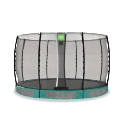 EXIT Allure Classic ground trampoline ø366cm - green