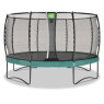 EXIT Allure Premium trampoline ø427cm - green