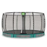 EXIT Allure Premium ground trampoline ø427cm - green