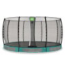 EXIT Allure Classic ground trampoline ø427cm - green